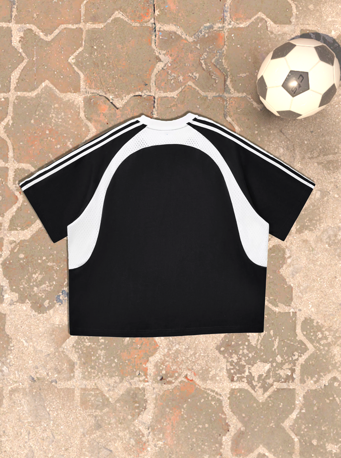 KLEEBR-SPORT MESH PANEL TEE
