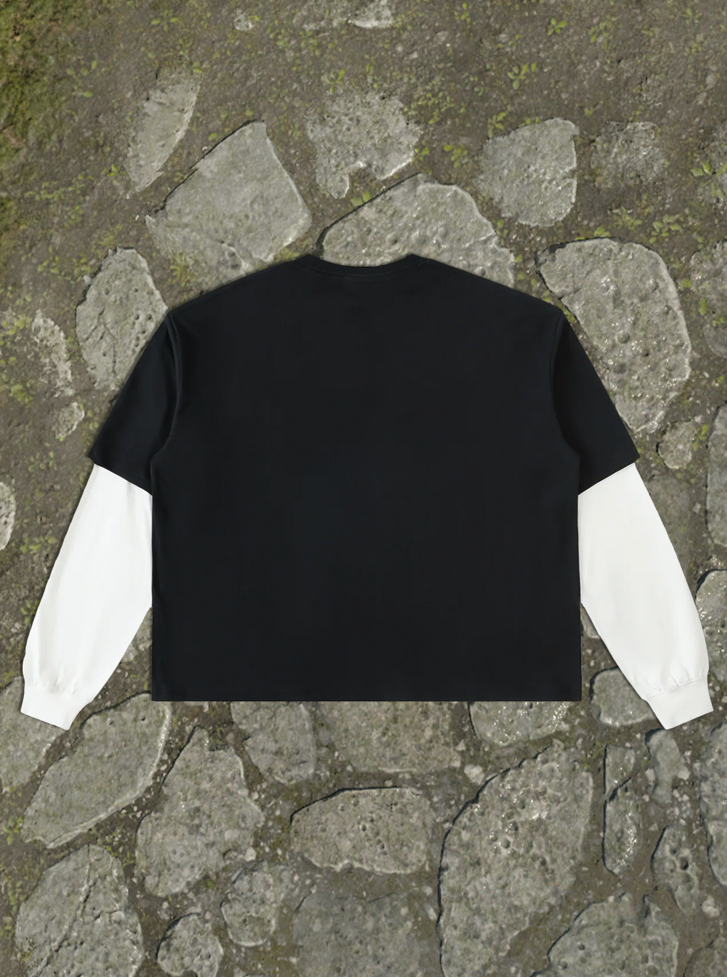 ONE-HEAVEN LAYERED SLEEVE TEE