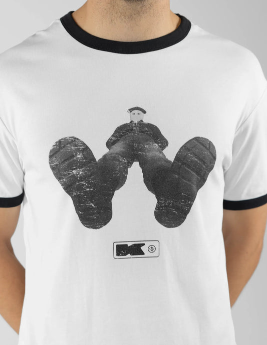 SEPARATIST RIBBED CREWNECK TEE