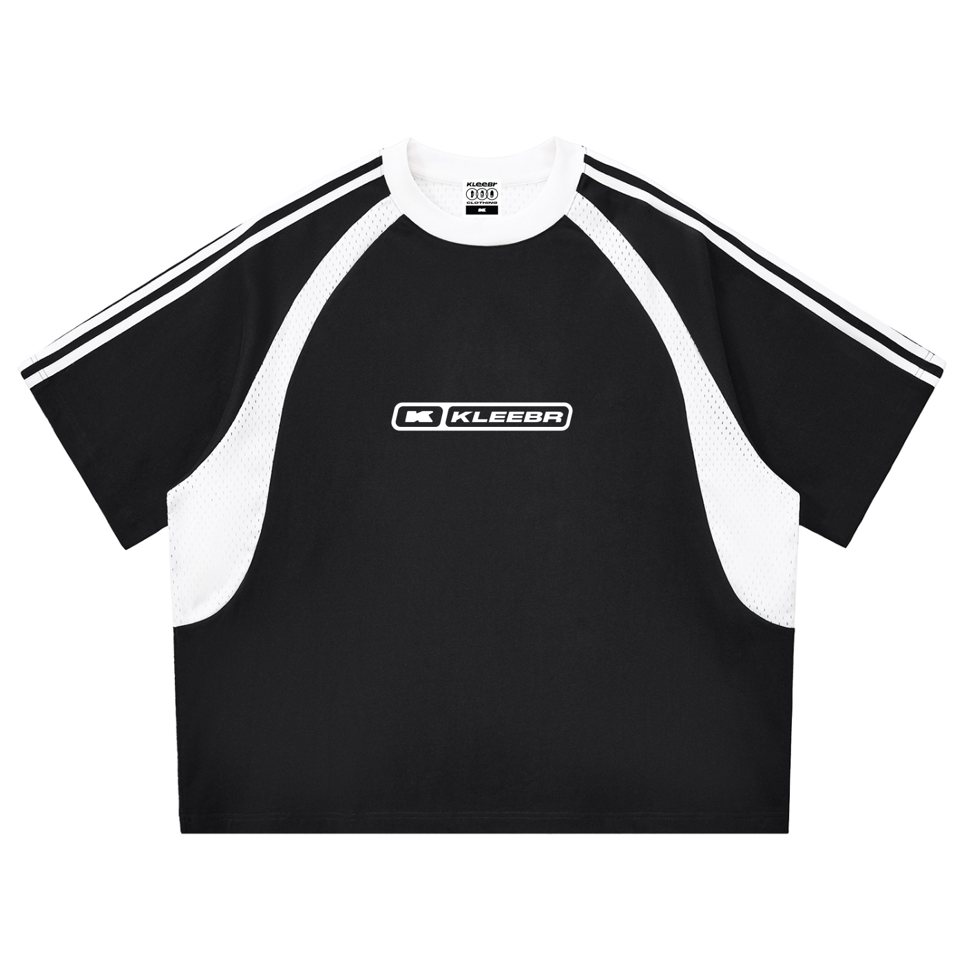 KLEEBR SPORTS MESH PANEL TEE