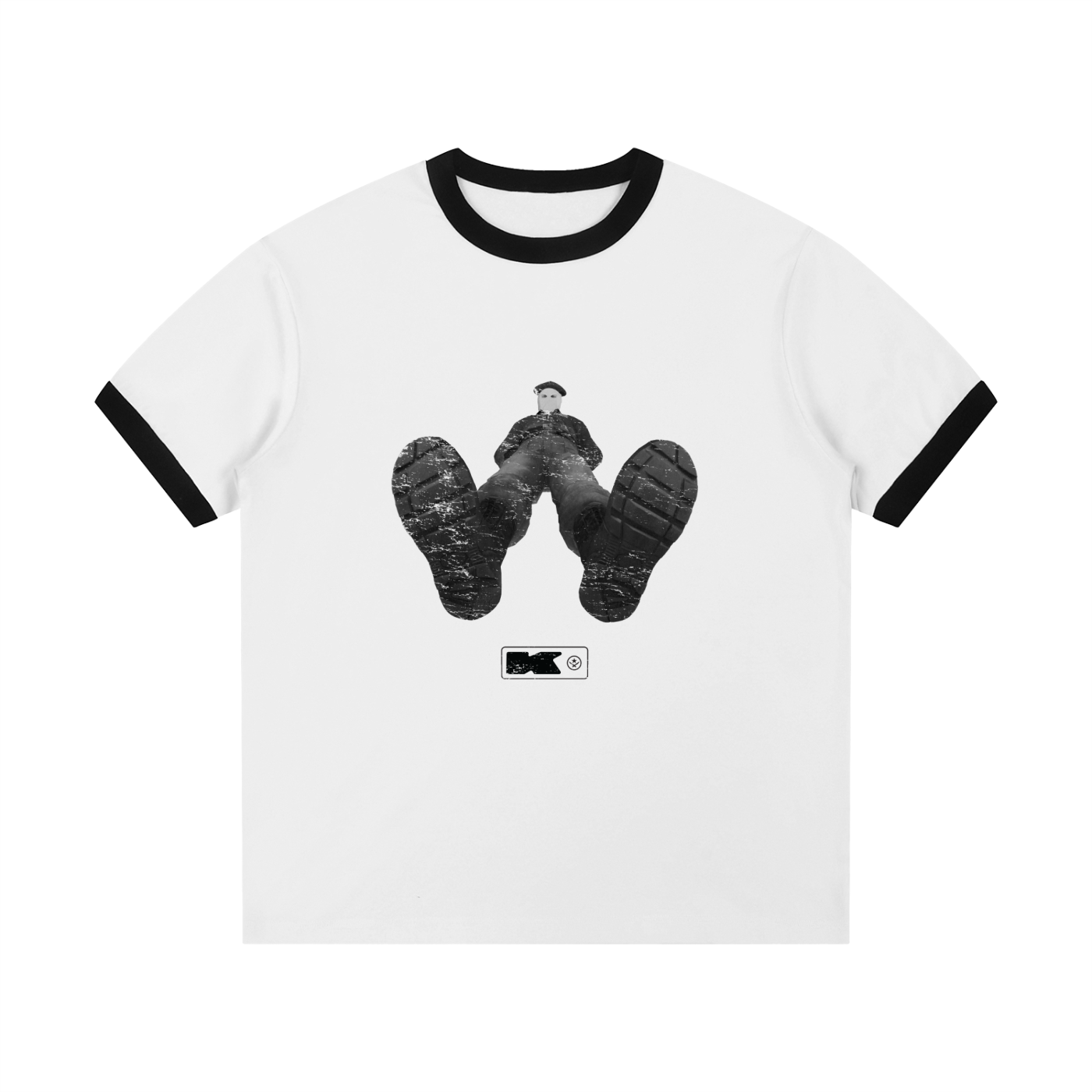 SEPARATIST RIBBED CREWNECK T-SHIRT