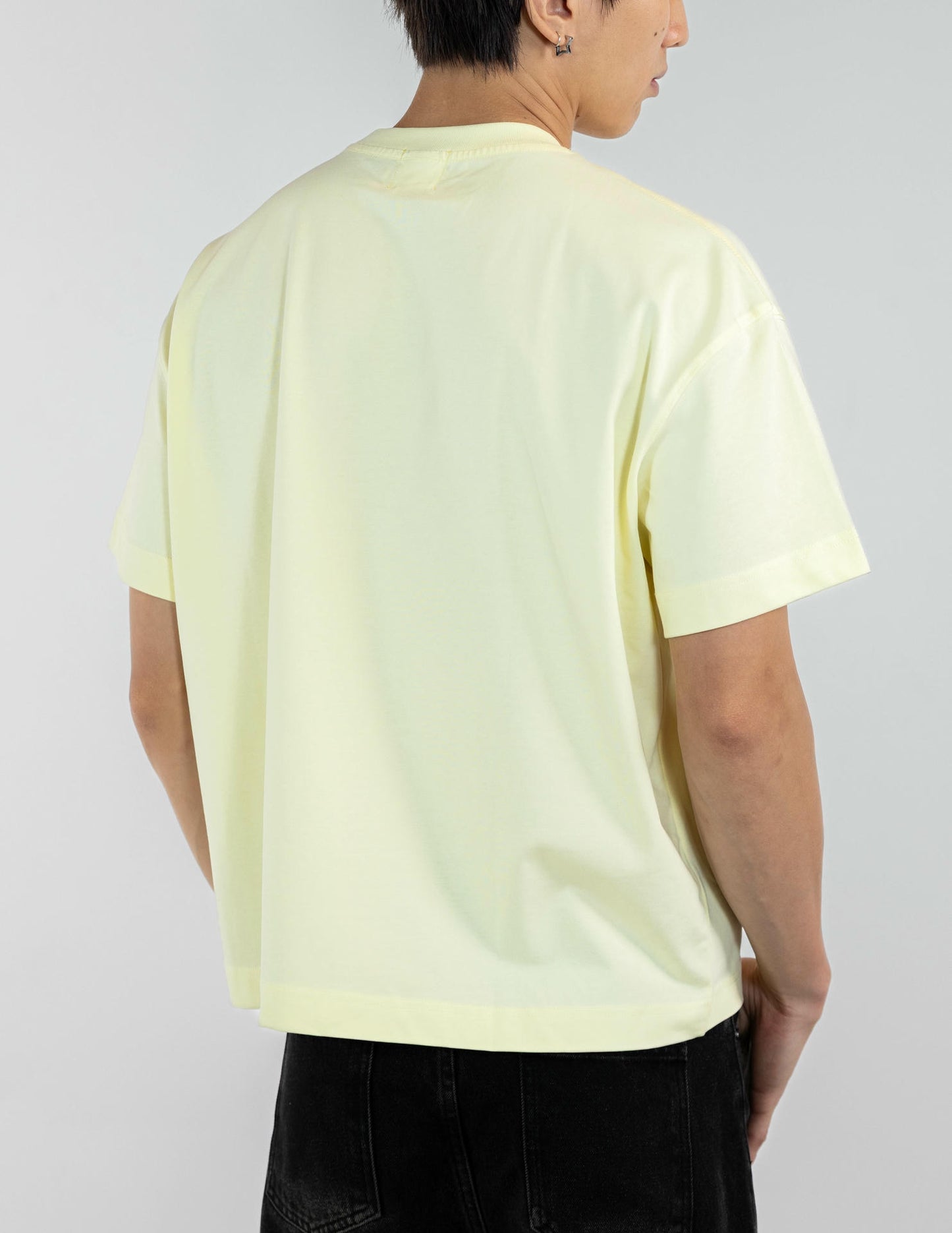 YELLOW GOD-FLASH BOXY TEE