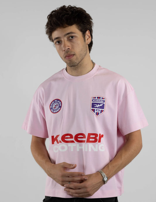 PINK GOD FLASH BOXY TEE